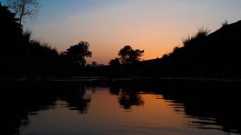 Sunset Dawn Reflection