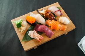 sushi preparation