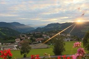 Backlighting Mountains Sun