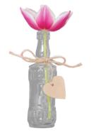 Bottle With Tulip Transparent