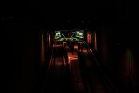 Dark Light Illuminated indoors