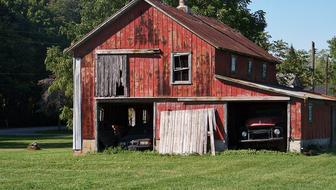 Barn Aged-Rustic Abandoned