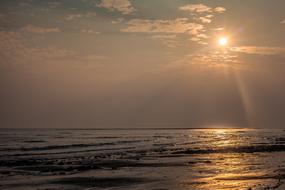 Sunset Dawn Water