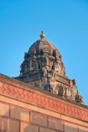 Temple In Vrindavan Top Decoration