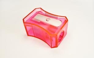 pink pencil sharpener