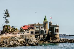 Del Mar Castle Blue Sea
