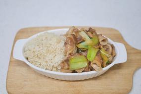 Rice and meat dish
