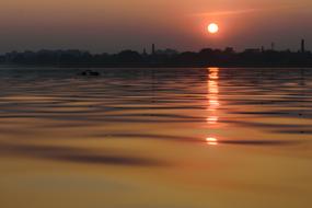 Sunset Dawn Water