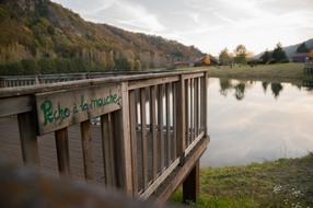 Cantal Lake Reflection