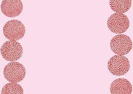 red pink color decoration design