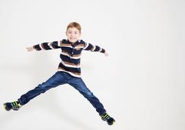 Action Fun Jumping boy