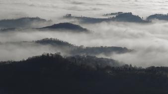 Panoramic Mountain Landscape