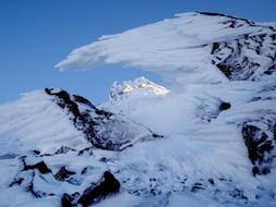 Mountains The Foot Of Volcano