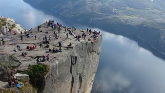 People Outdoors at pulpit rock