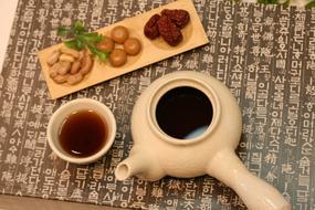 tea time on the table