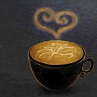 coffee mug with pattern