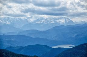 Mountain Snow Panorama