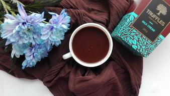 coffee powder in a mug