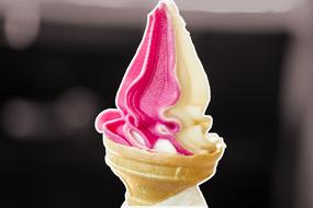 sweet vanilla ice cream
