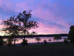 Sunset Wate Violet