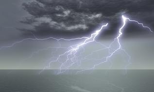 Landscape Flash Lightning