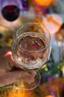 alcoholic cocktail in a glass