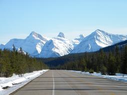 Snow Mountain Nature
