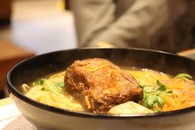 tasty piece of meat with vegetables