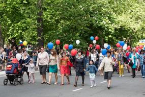 People Street Crowd at festival