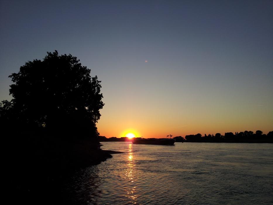 River Twilight Water