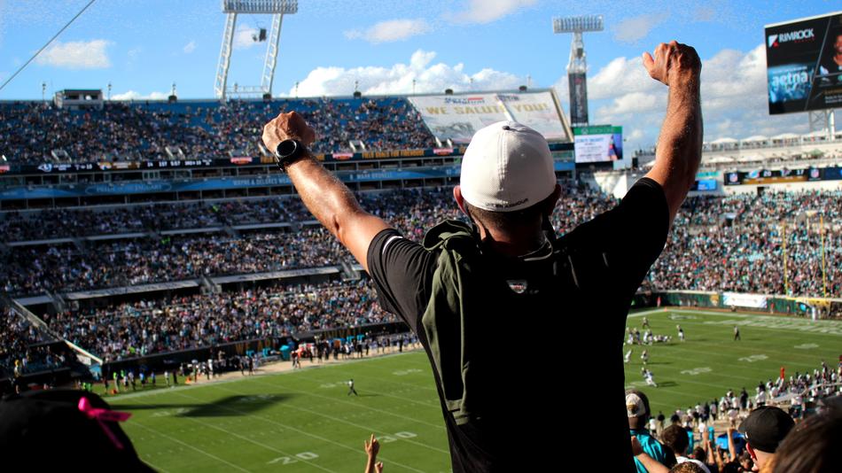 Football Game Fan Celebration