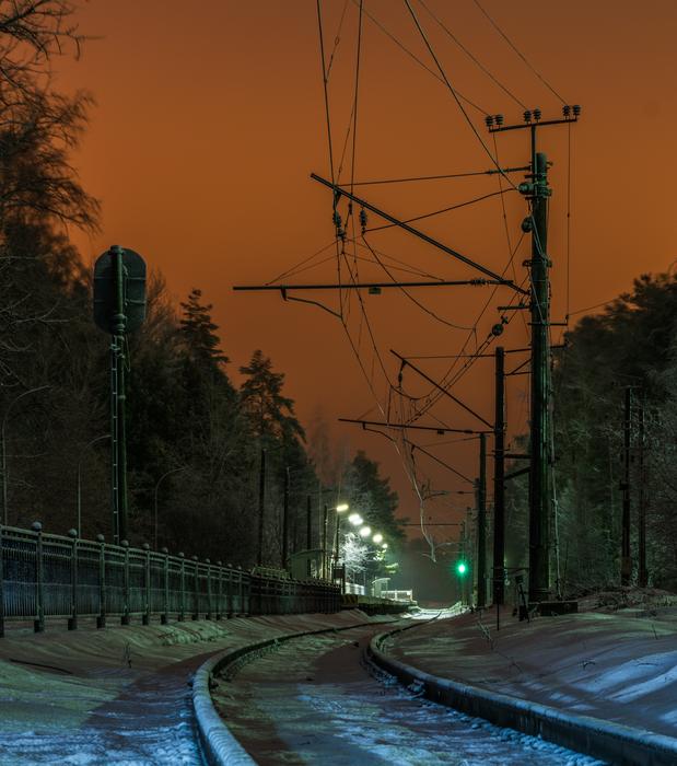 Rails Station Landscape