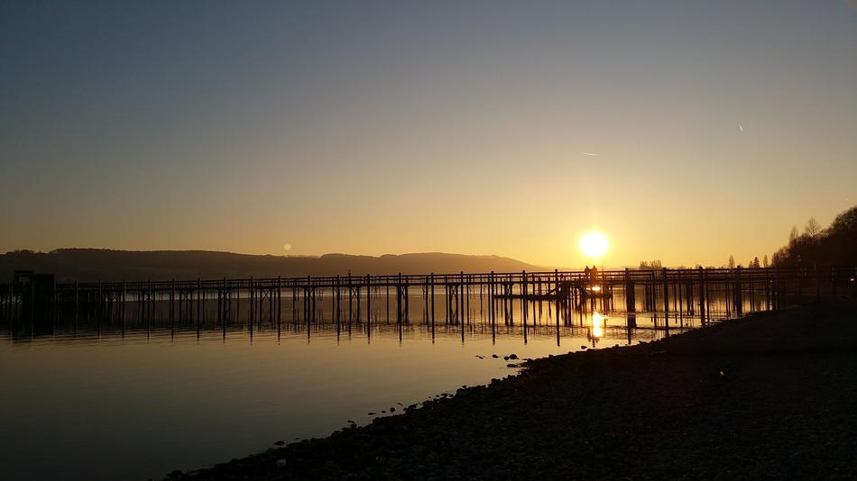 Lake Constance Sunset Water