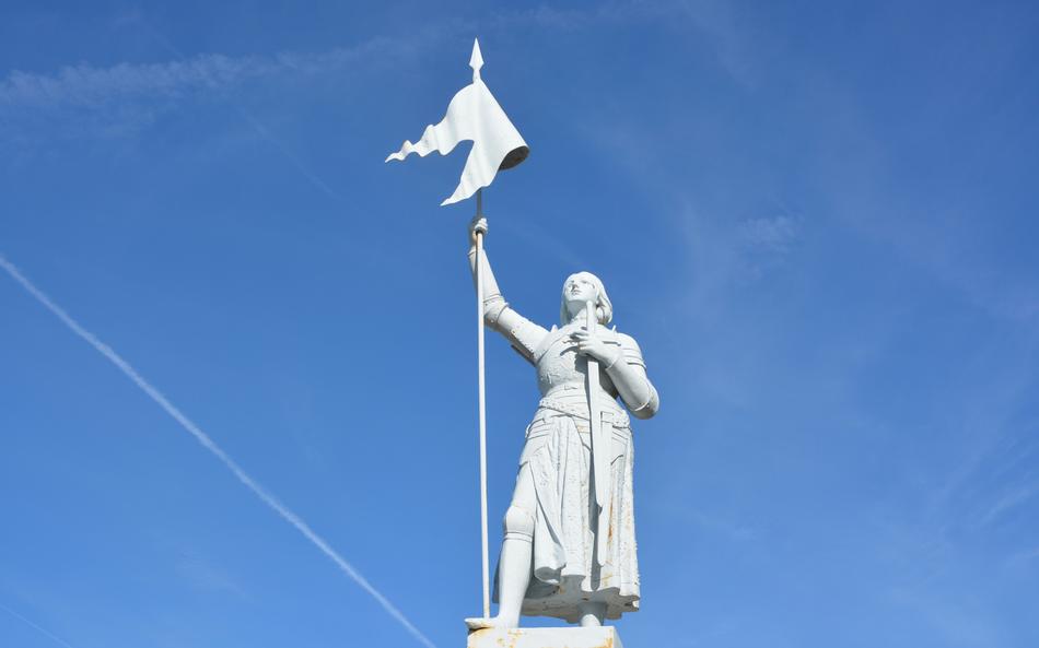 Statue Of Joan Arc Warrior