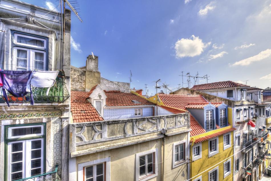 Lisbon Bairro Alto Historic Center