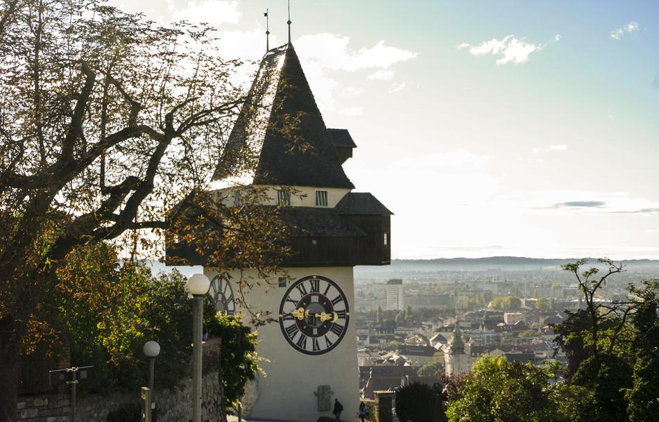Graz Clock Tower Styria Places Of