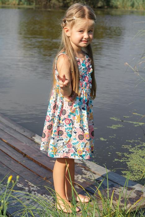 girl by the Summer River