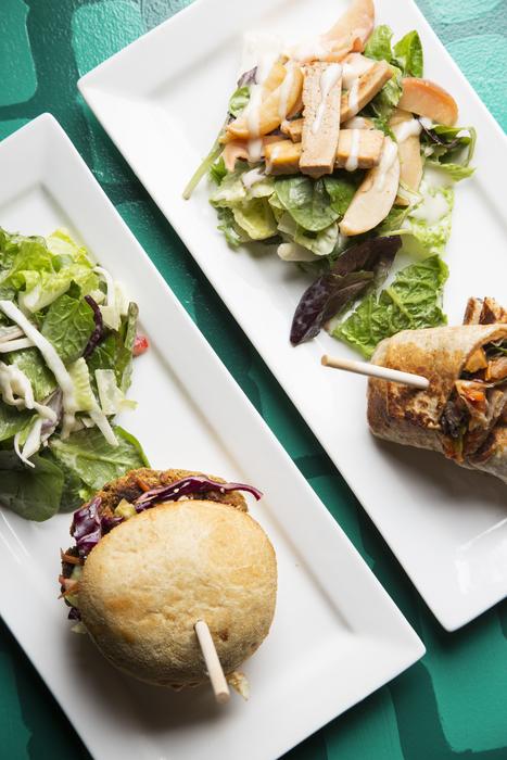 Healthy meat burgers