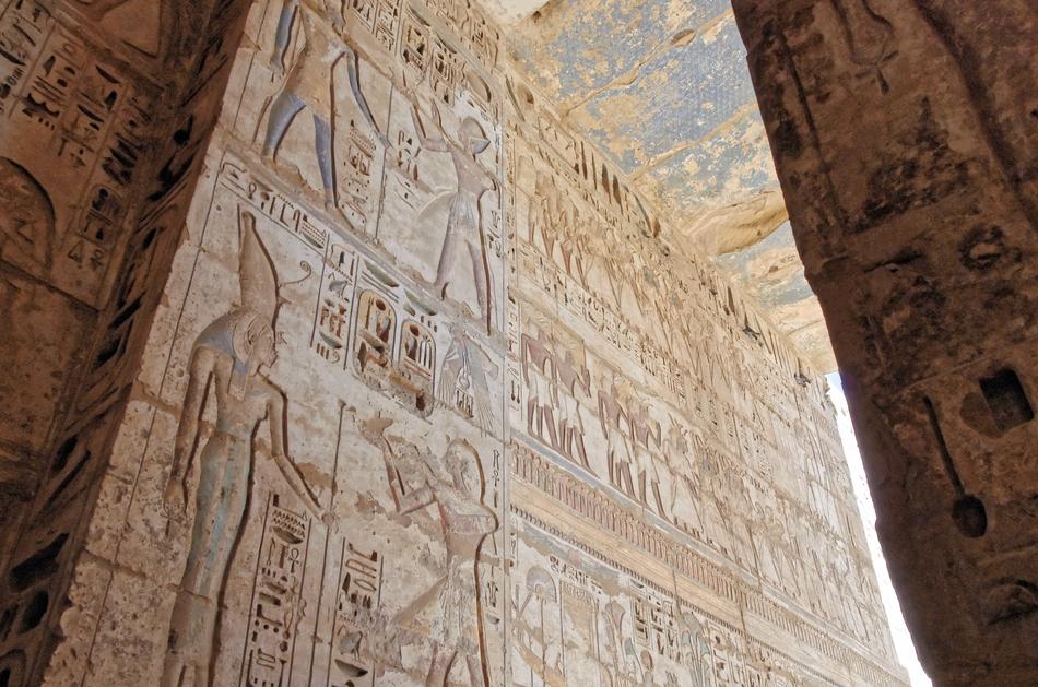 Egypt Thebes Medinet-Habu