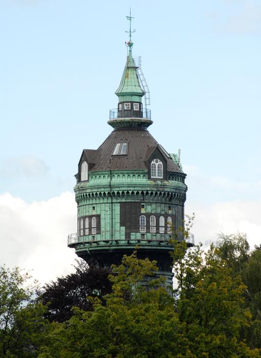 Hamburg Tower Water