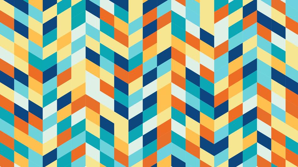 geometric retro wallpaper
