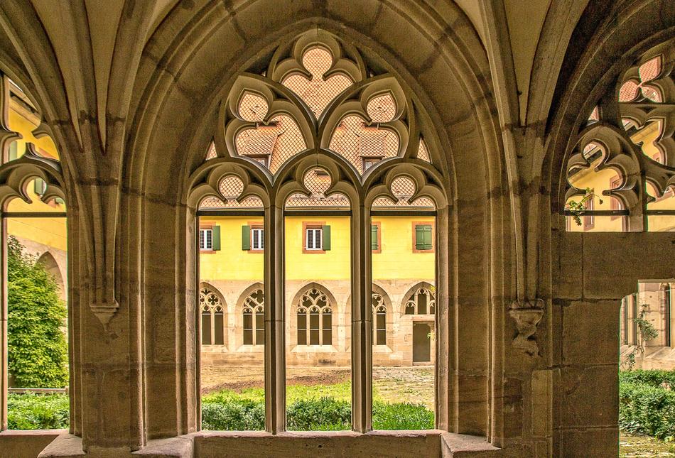 Monastery Cloister Middle Ages