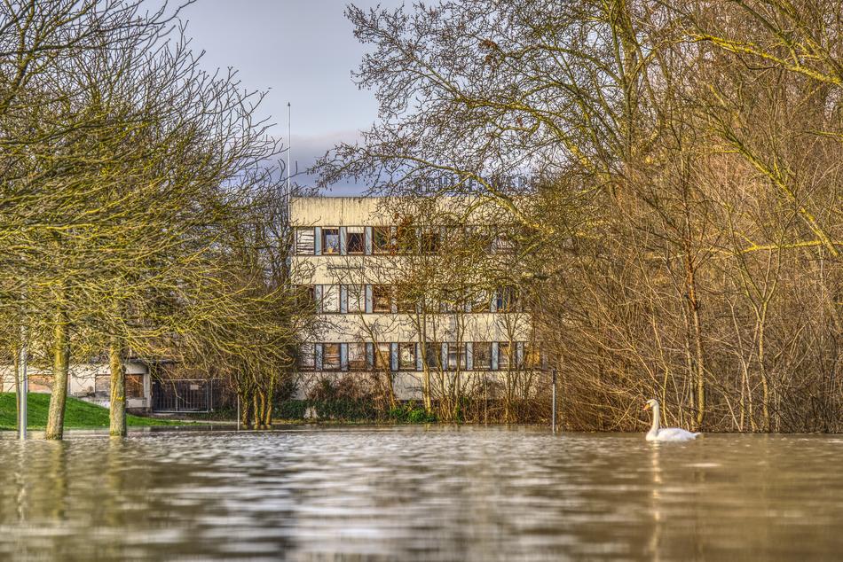 High Water Flooding River