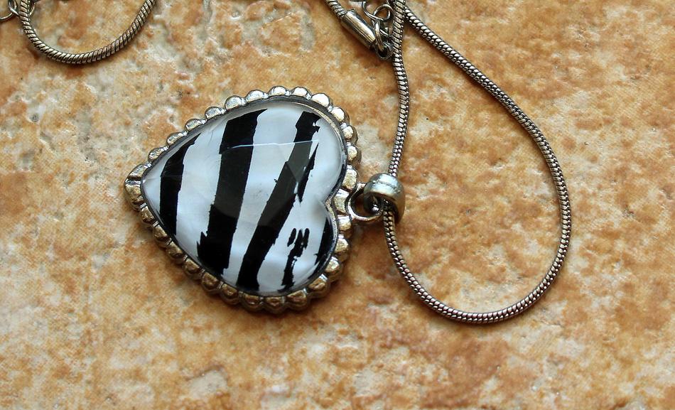 stone heart jewelry