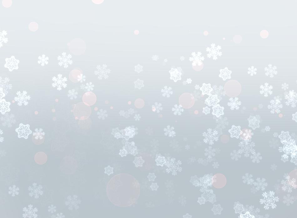 christmas desktop, snowflakes at light grey background