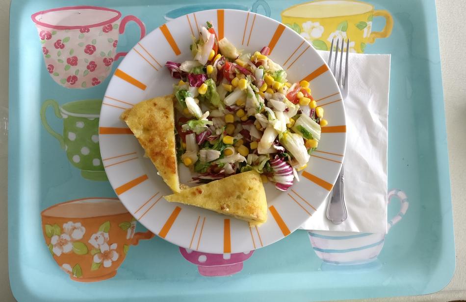 Vegetable healthy breakfast