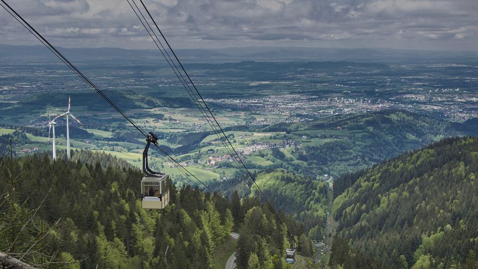 Cable Car Nature Landscape
