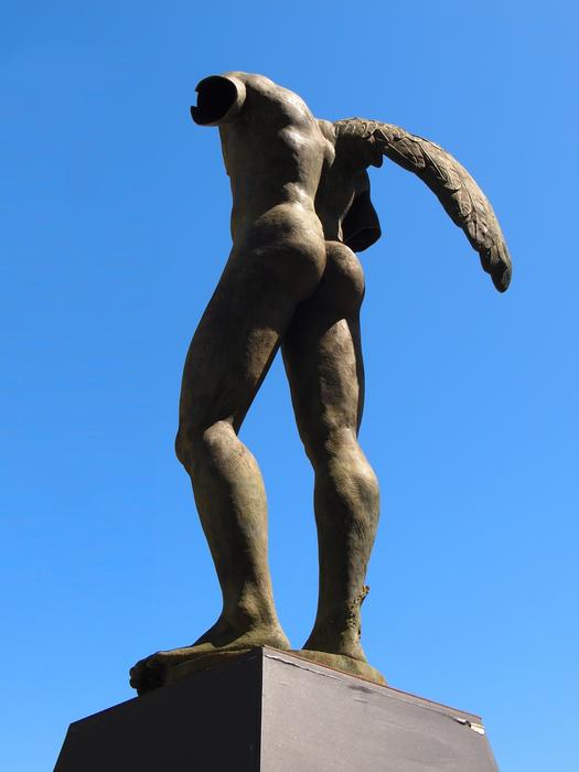 icarus Statue Monument