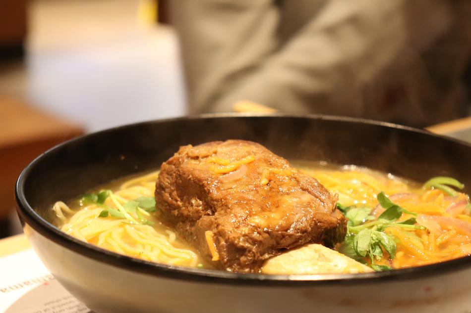 tasty piece of meat with vegetables