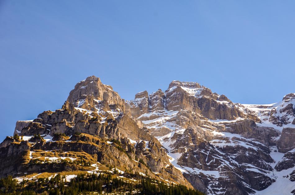 Mountains Alpine Massif Lake